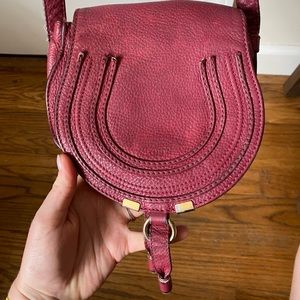 CHLOE Mini Marcie Red Purse